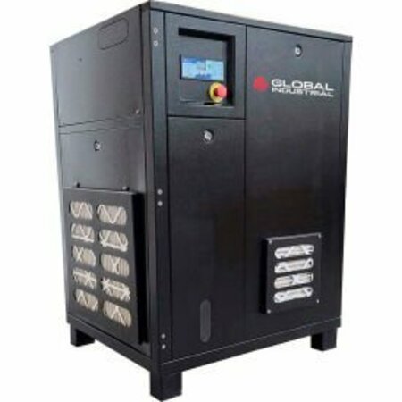 EMAX COMPRESSOR Global Industrial Tankless Rotary Screw Air Compressor, 5 HP, 1 Phase, 230V GRI0050001